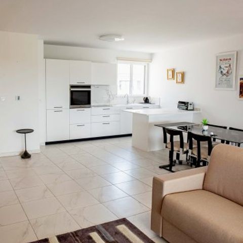 Apartement 6 Personen - Wohnung 6 Personen - 2 Schlafzimmer - Ausblick Swimmingpool & Golf - Loggia (36P)