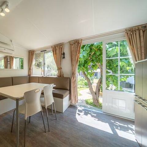Stacaravan 6 personen - Mobile-home | Comfort | 3 slaapkamers | 4/6 pers. | Single terras | Air-con.