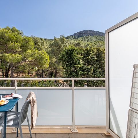 Studio 4 personen - 1 Schlafbereich - Terrasse oder Balkon