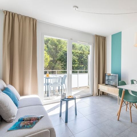Studio 4 persons - Studio - 1 sleeping area - Terrace or Balcony