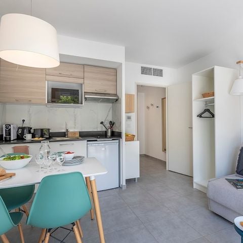 Studio 4 Personen - Studio - 1 Schlafbereich - Terrasse oder Balkon