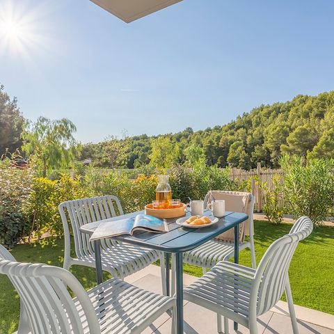 Wohnung 4 personen - 1 Schlafzimmer - Terrasse oder Balkon