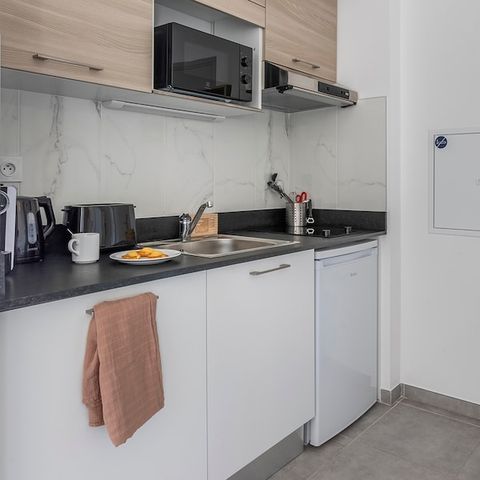 Wohnung 4 personen - 1 Schlafzimmer - Terrasse oder Balkon