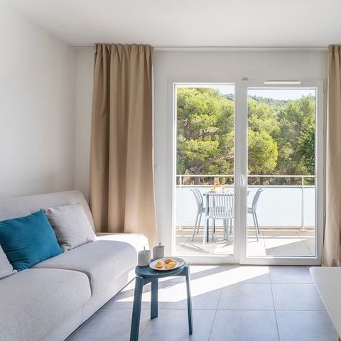 Studio 4 Personen - Studio - 1 Schlafbereich - Terrasse oder Balkon