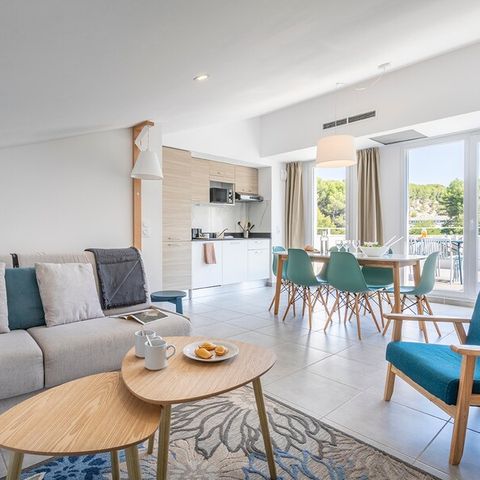 Wohnung 6 personen - 2 Schlafzimmer - Duplex - Terrasse