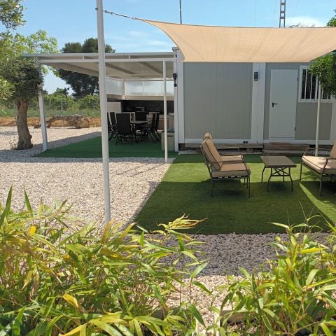 CHALET 4 personnes - 4 personnes gris