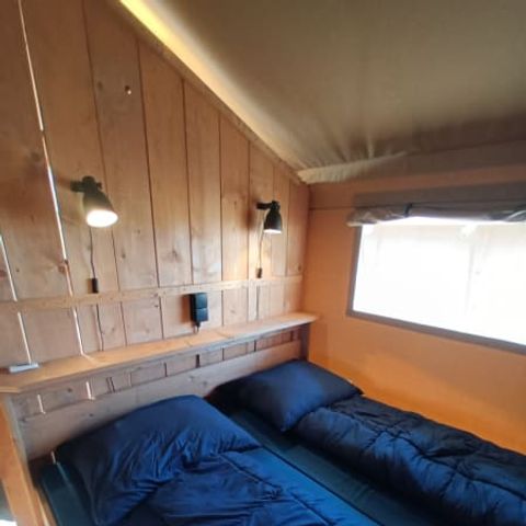 CANVAS AND WOOD TENT 6 people - Safari