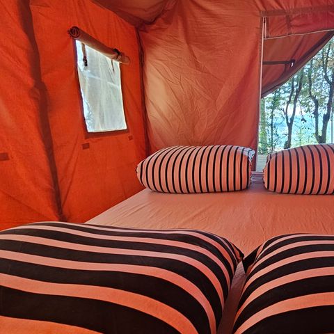 TENDA IN TELA E LEGNO 6 persone - Tenda safari