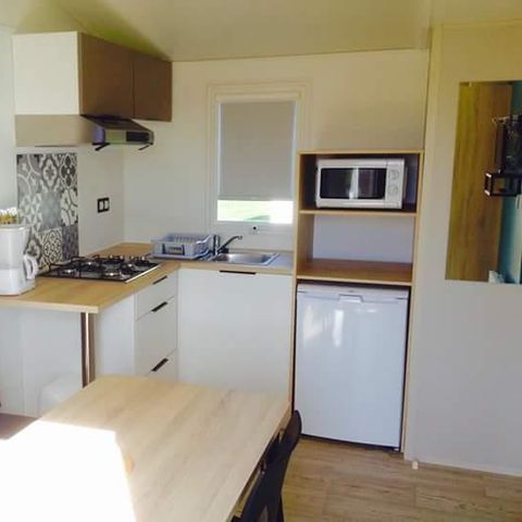 Stacaravan 2 personen - 18m²