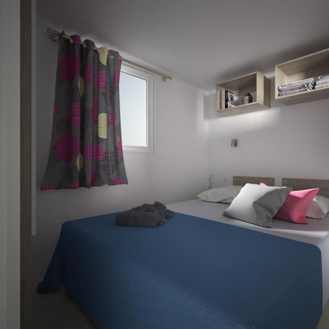 Stacaravan 6 personen - 28m²