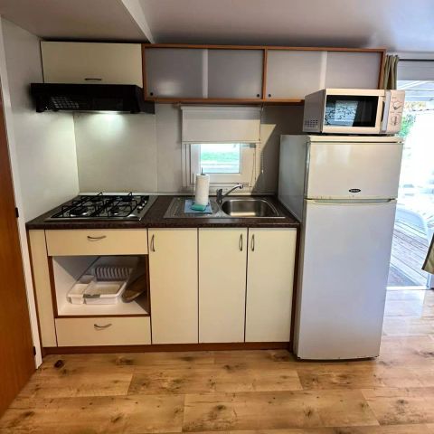 Mobilheim 4 Personen - Mobil Home 3 Zimmer 4 Personen Klimatisiert + TV 24m²