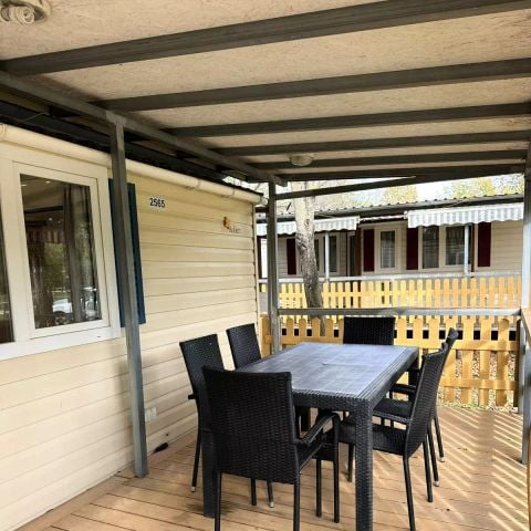Mobile home 4 persons - Mobile Home 3 Rooms 4 People Air-conditioned + TV 32m ² (32m ²)