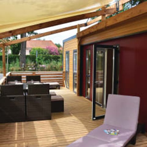 MOBILHOME 8 personas - Mobil-home | Ultimate | 3 Dormitorios | 6/8 Pers | Terraza elevada | Aire acondicionado | TV
