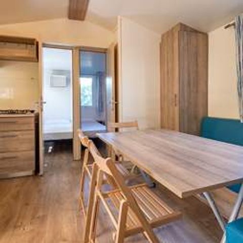 MOBILHOME 8 personnes - Mobil-home | Premium | 3 Ch. | 6/8 Pers. | Terrasse surélevée | 2 SDB