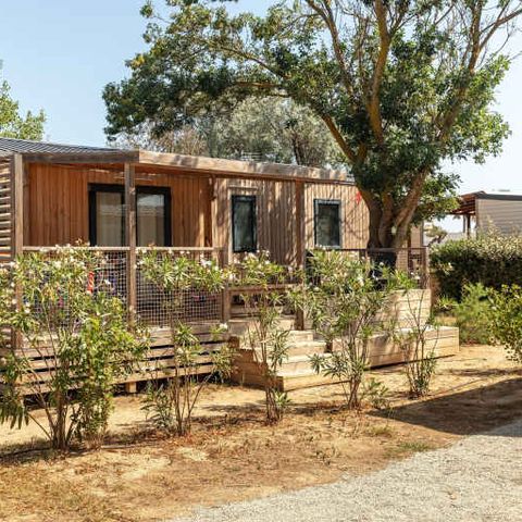 MOBILHOME 8 personas - Mobil-home | Premium | 3 Dormitorios | 6/8 Pers. | Terraza elevada | 2 baños