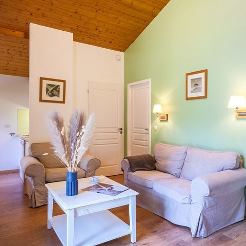 Bungalow 4 personen - Vakantiehuisje met 3 kamers voor 4 personen