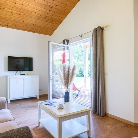 Bungalow 4 personen - Vakantiehuisje met 3 kamers voor 4 personen
