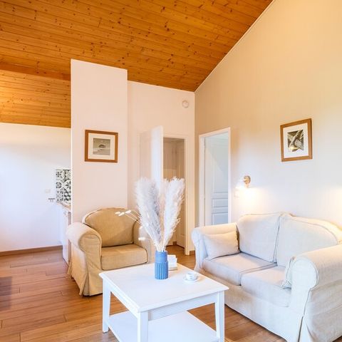 Bungalow 4 personen - Vakantiehuisje met 3 kamers voor 4 personen
