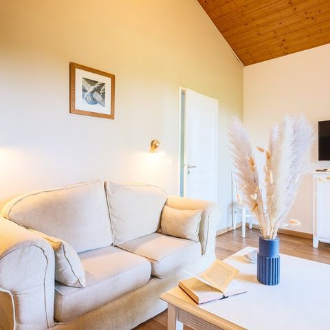 Bungalow 4 personen - Vakantiehuisje met 3 kamers voor 4 personen