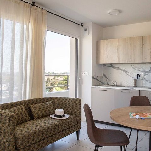 Apartment 4 persons - Flat 4 people - 2 bedrooms - Balcony - Mountain and golf views