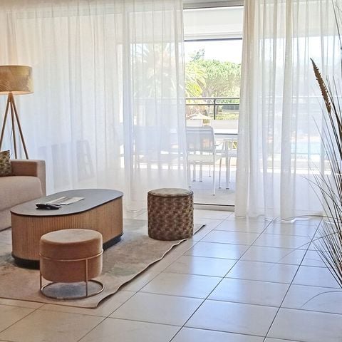 Wohnung 6 personen - Wohnung 6 Personen - 2 Schlafzimmer - Ausblick Swimmingpool & Golfplatz - Loggia