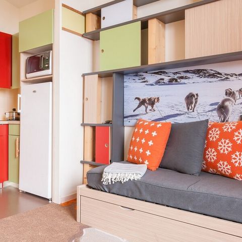 Apartement 4 Personen - 1 SCHLAFZIMMER - FREIER BERGBLICK