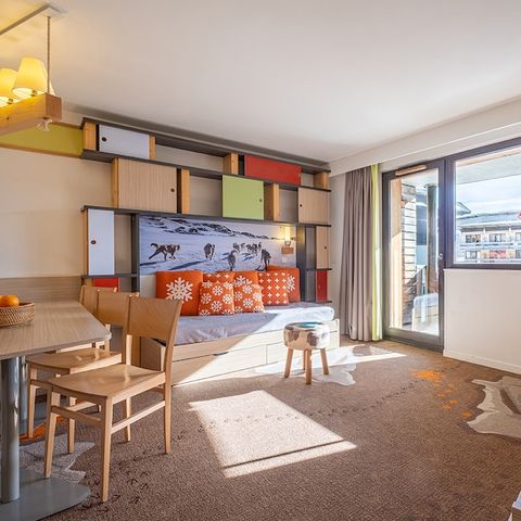 APPARTEMENT 7 personnes - Appartement 7 personnes - 1 chambre + 1 coin nuit - Vue montagne dégagée
