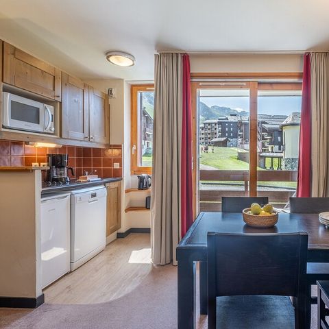 Apartement 4 Personen - 1 Schlafzimmer - Bergblick