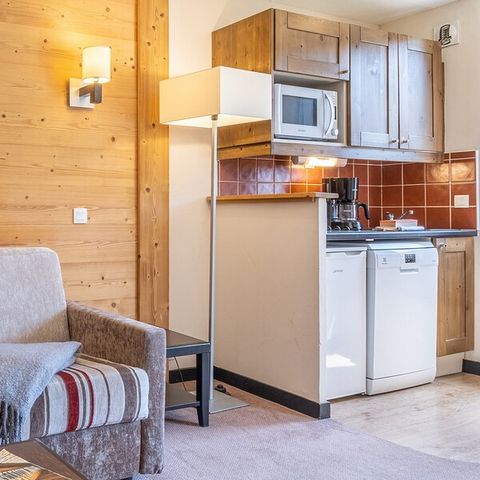 Apartement 4 Personen - 1 Schlafzimmer - Bergblick