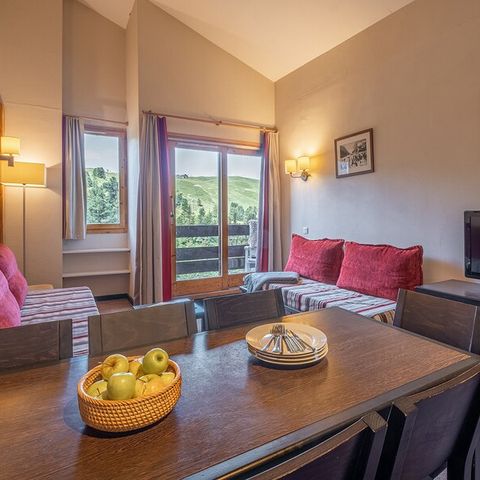Piso 8 personas - 2 habitaciones + 1 dormitorio - Vista a la montaña