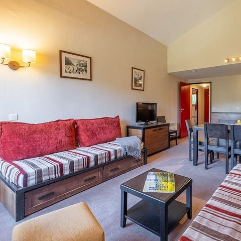 Appartement 8 personnes - 2 chambres + 1 coin nuit - Vue montagne