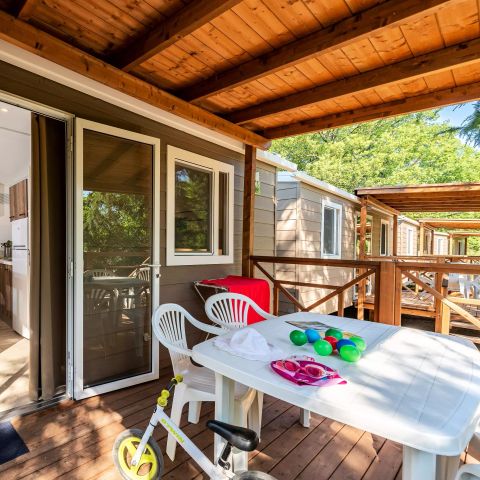 Mobile home 5 persons - Deluxe Mobile Home 3 Rooms 5 People Air-conditioned 2sdb