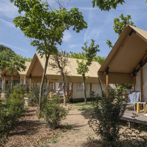 Canvas and wooden tent 2 persons - Glamping Couple