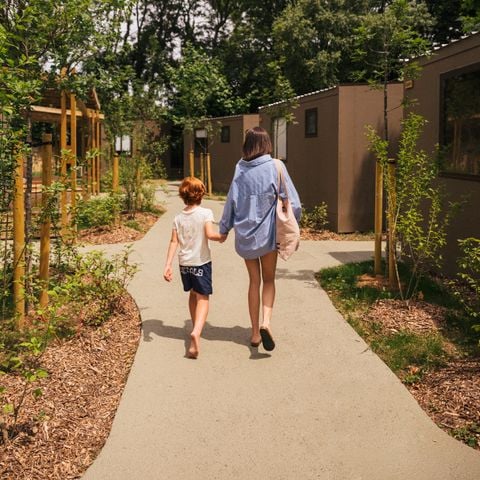 Stacaravan 2 personen - Mobil Home Gezin +