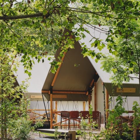 Tente en toile et en bois 6 personnes - Glamping Family +