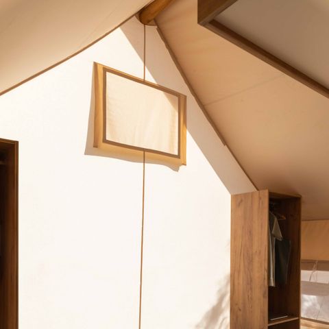 Tente en toile et en bois 6 personnes - Glamping Family +