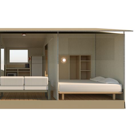 TENDA DA CAMPEGGIO 2 persone - Tenda familiare Cottage