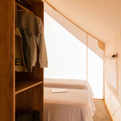 Canvas and wooden tent 2 persons - Glamping Family Plus
