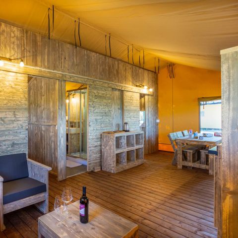 Lodge 5 personen - Landelijke Glamping Lodge