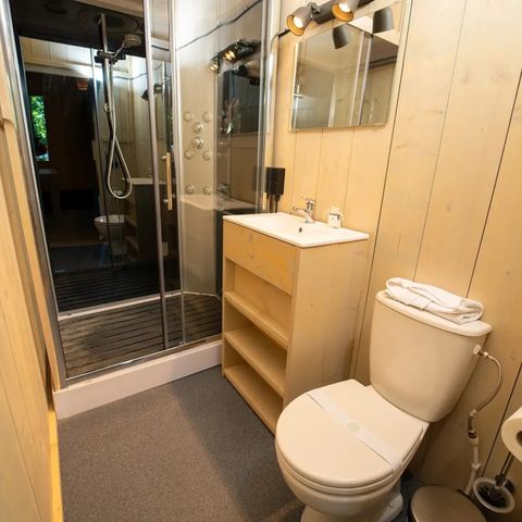 Tente en toile et en bois 4 personnes - Tente Safari
