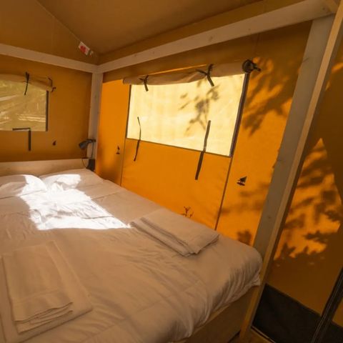 Tente en toile et en bois 4 personnes - Tente Safari