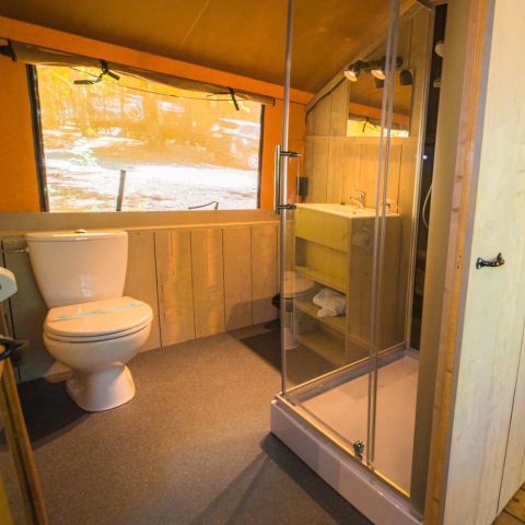 Tente en toile et en bois 7 personnes - Spotty Lodge Ranger