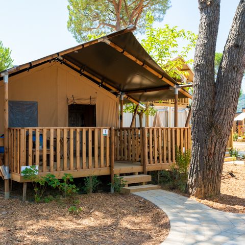Tenda 5 persone - Comfort Safaritent Trasimeno