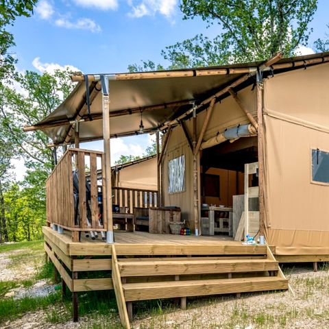 Tent 6 personen - Safari Lodge Trasimeno