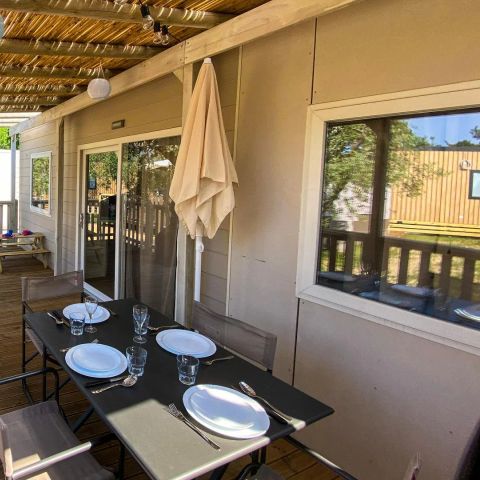 Mobile home 5 persons - Cottage Next XL Spotty - with baby room