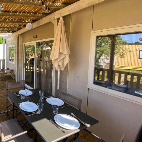 Stacaravan 5 personen - Cottage Next XL Spotty - met babykamer