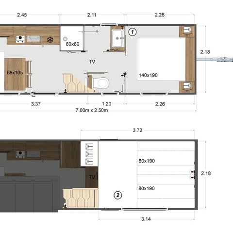 Casa pequeña 4 personas - Casa pequeña
