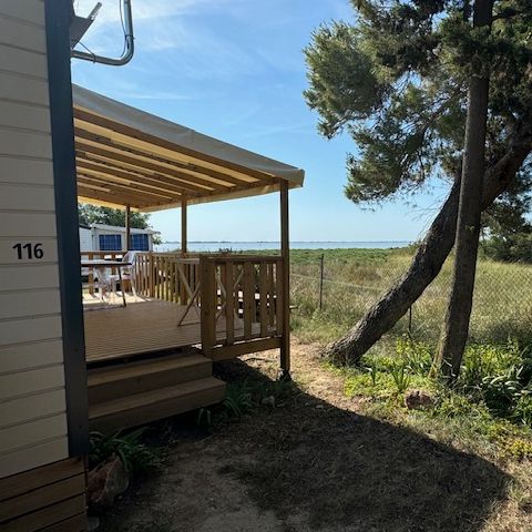 Mobile home 6 persons - Nest pond view -33m²-3 bedrooms