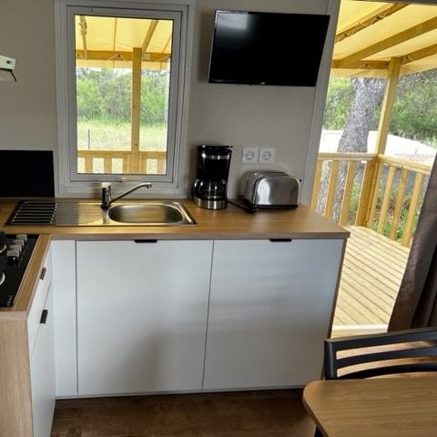 Stacaravan 6 personen - Nest vijverzicht -33m²-3 slaapkamers
