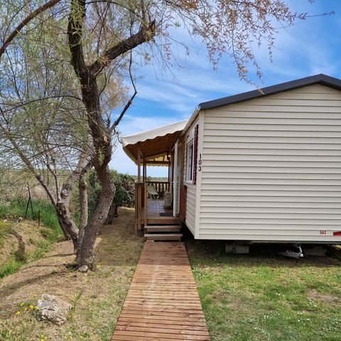 MOBILHOME 6 personas - Key West - Vista al estanque - 3 bdrms -